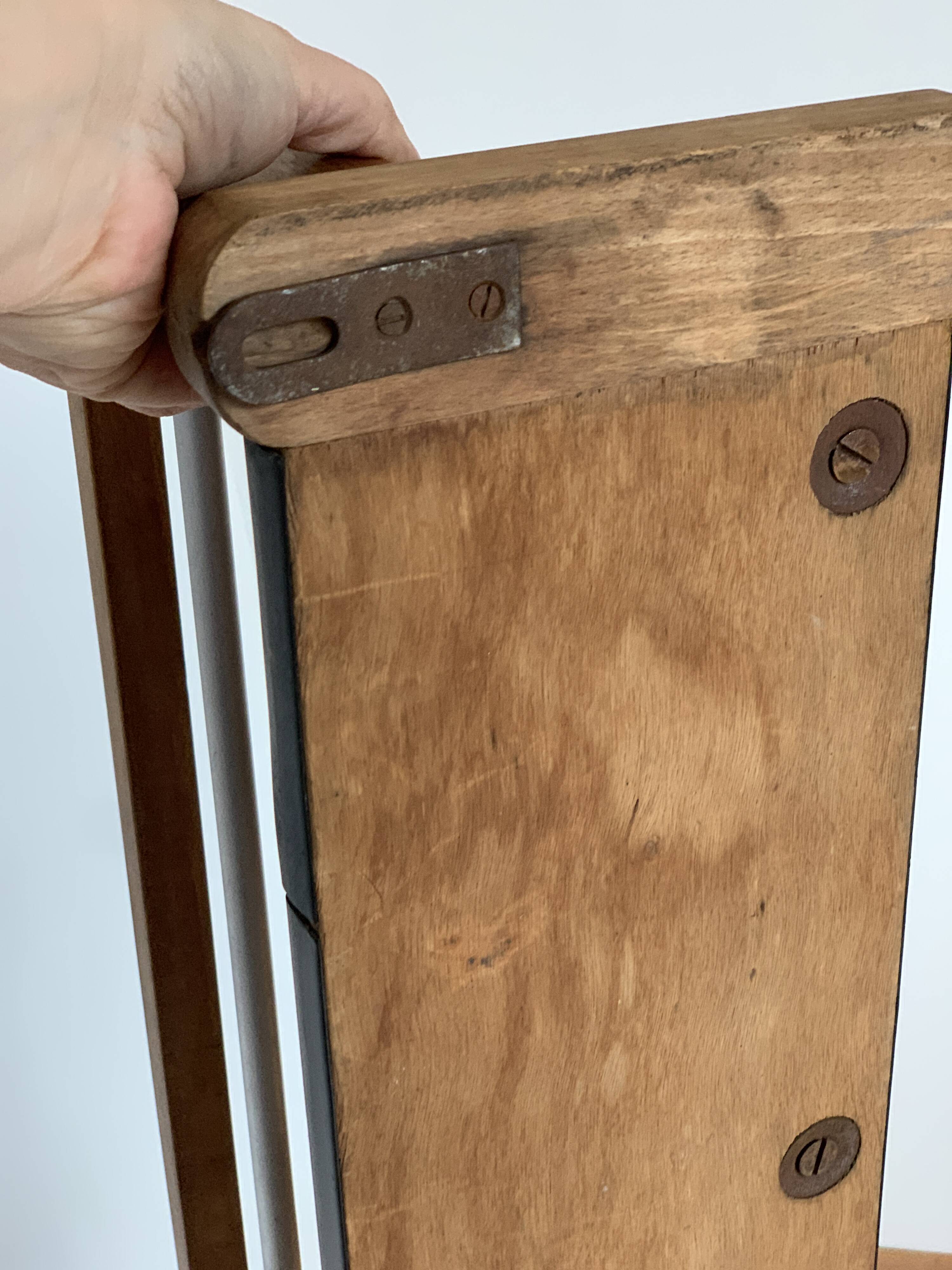 Vintage wall coat rack