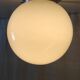 Ceiling light, Art Deco wall light, opaline globe