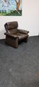 Vintage leather easy chair by Erpo