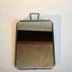 Barber mirror red back 15x20cm