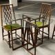 Rattan table and chairs