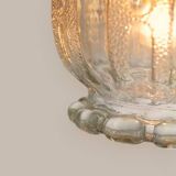 BREDA Jugošik * Small Pendant Lamps * Amber glass Lighting * MCM Rewired Light * Vintage Ceiling L