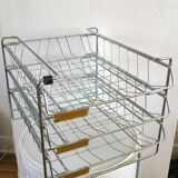 Range mail Grieshaber in steel wire design 60s - 70s