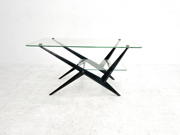 Table basse italienne des années 1950 par Angelo Ostuni