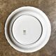 Round hollow dish in ironstone St Amand and Hamage, "Medallion" service