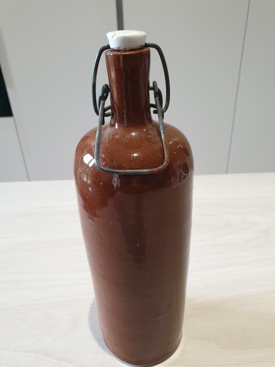 Old sandstone bottle