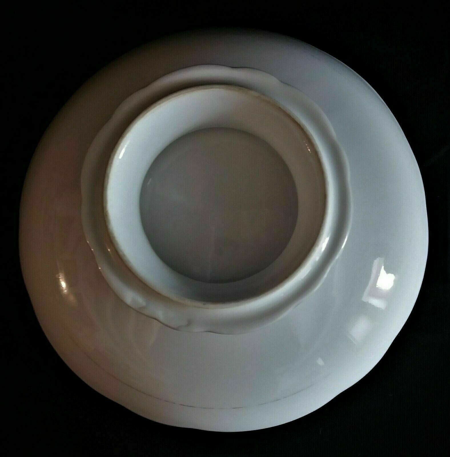 Porcelain compotier of Paris old Paris green decoration nineteenth