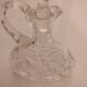 Service 1 carafe, 6 glasses and 1 tray in crystal.