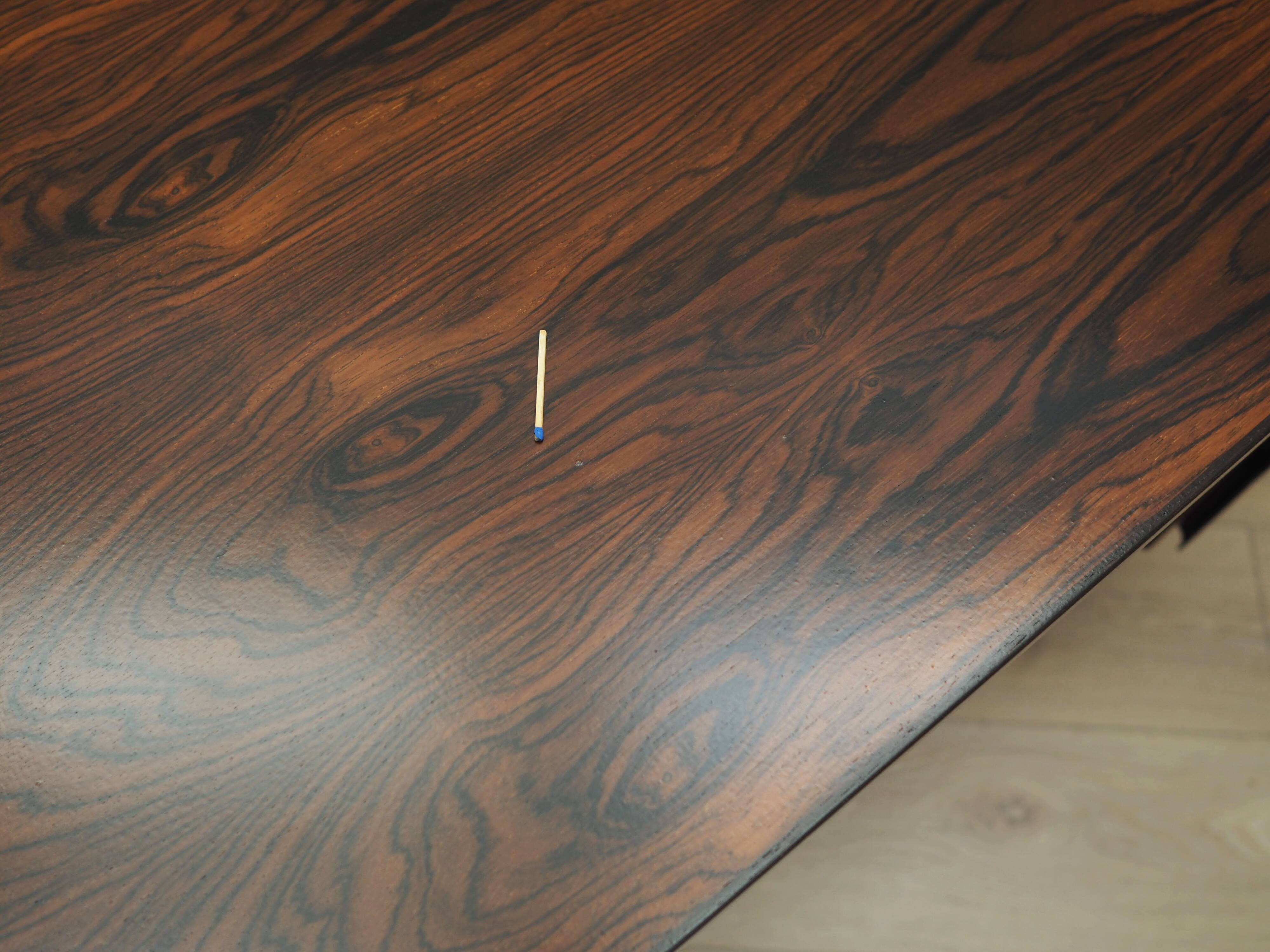 Rosewood desk, Danish design, 1970s, made by Omann Jun