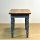 Pine table with old top