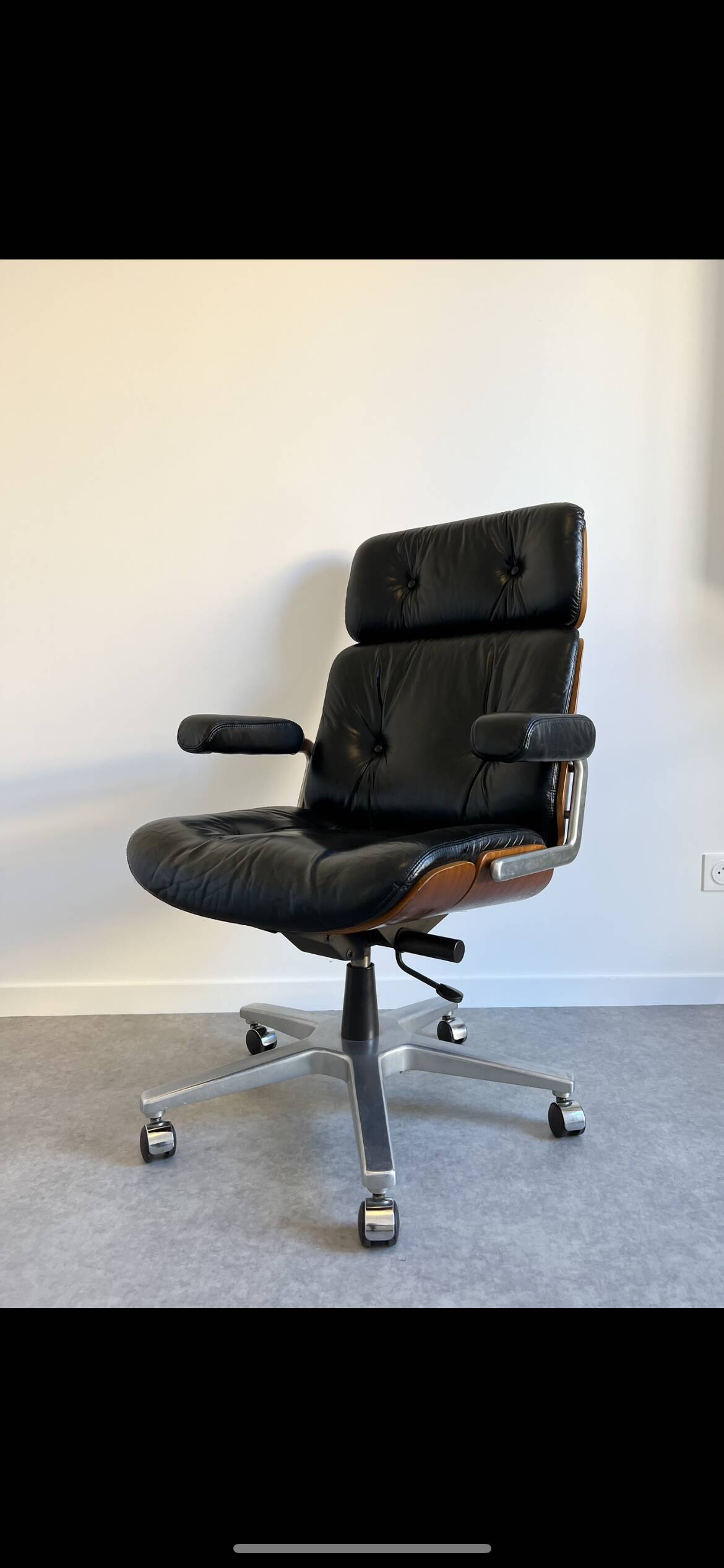 Stoll Giroflex Office Chair by Karl Dittert 1970s Vintage