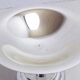 Silver-plated and lucite cup