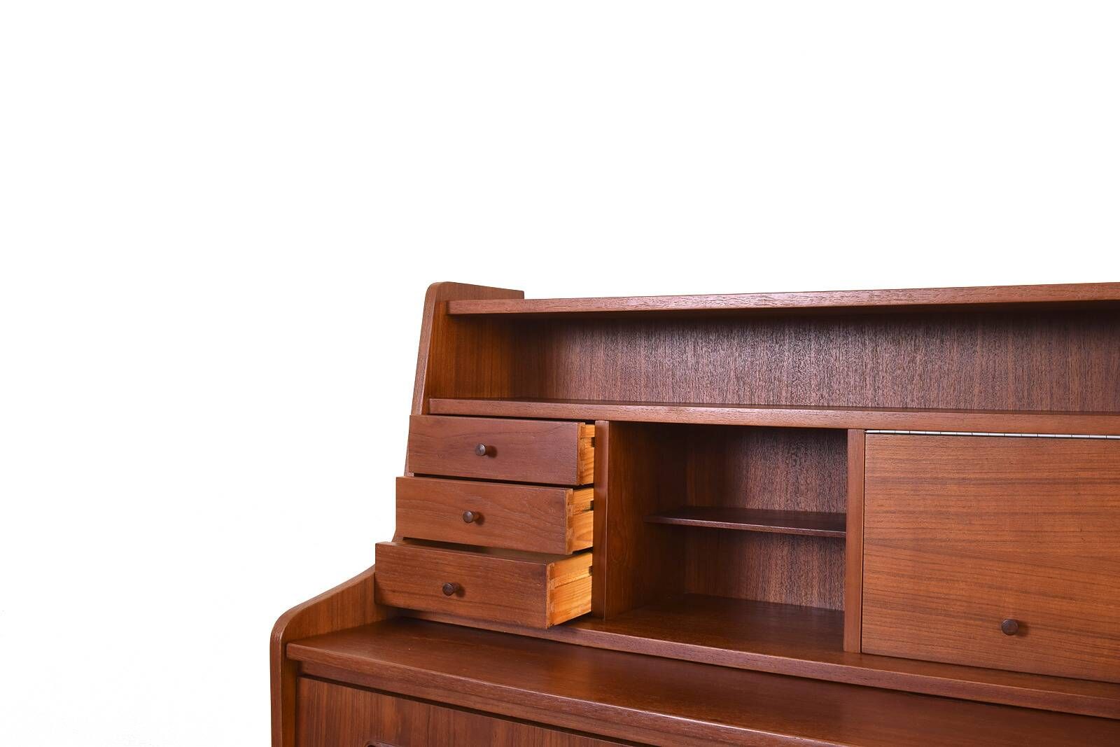 Mid-Century Danish Teak Secretary, 1960s.