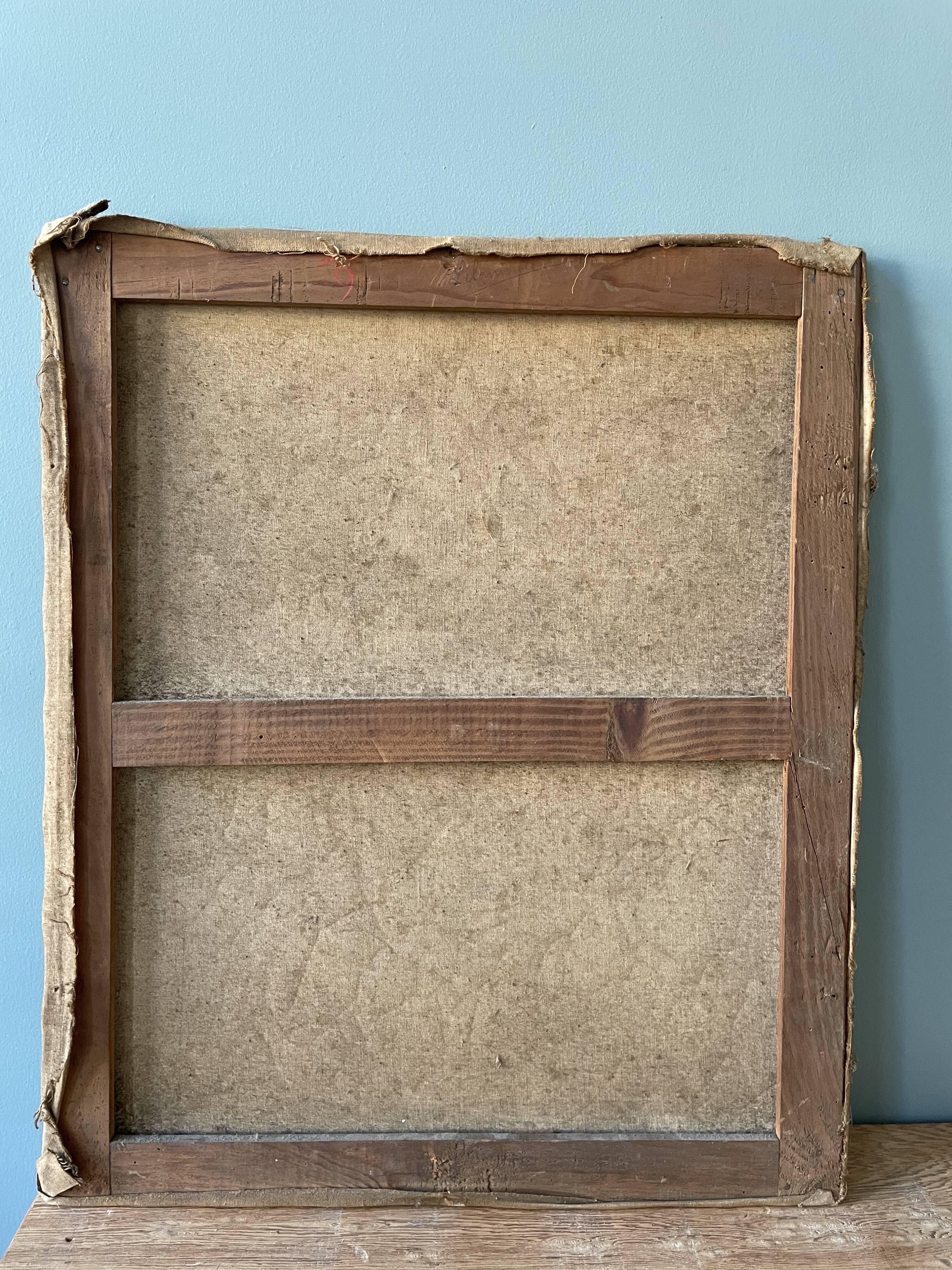 Tableau ancien signé Charles Blondin