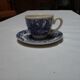 Service à café bleu