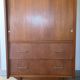 Vintage Scandinavian library secretary