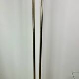 Coat rack with 4 hooks in gold metal and altuglass