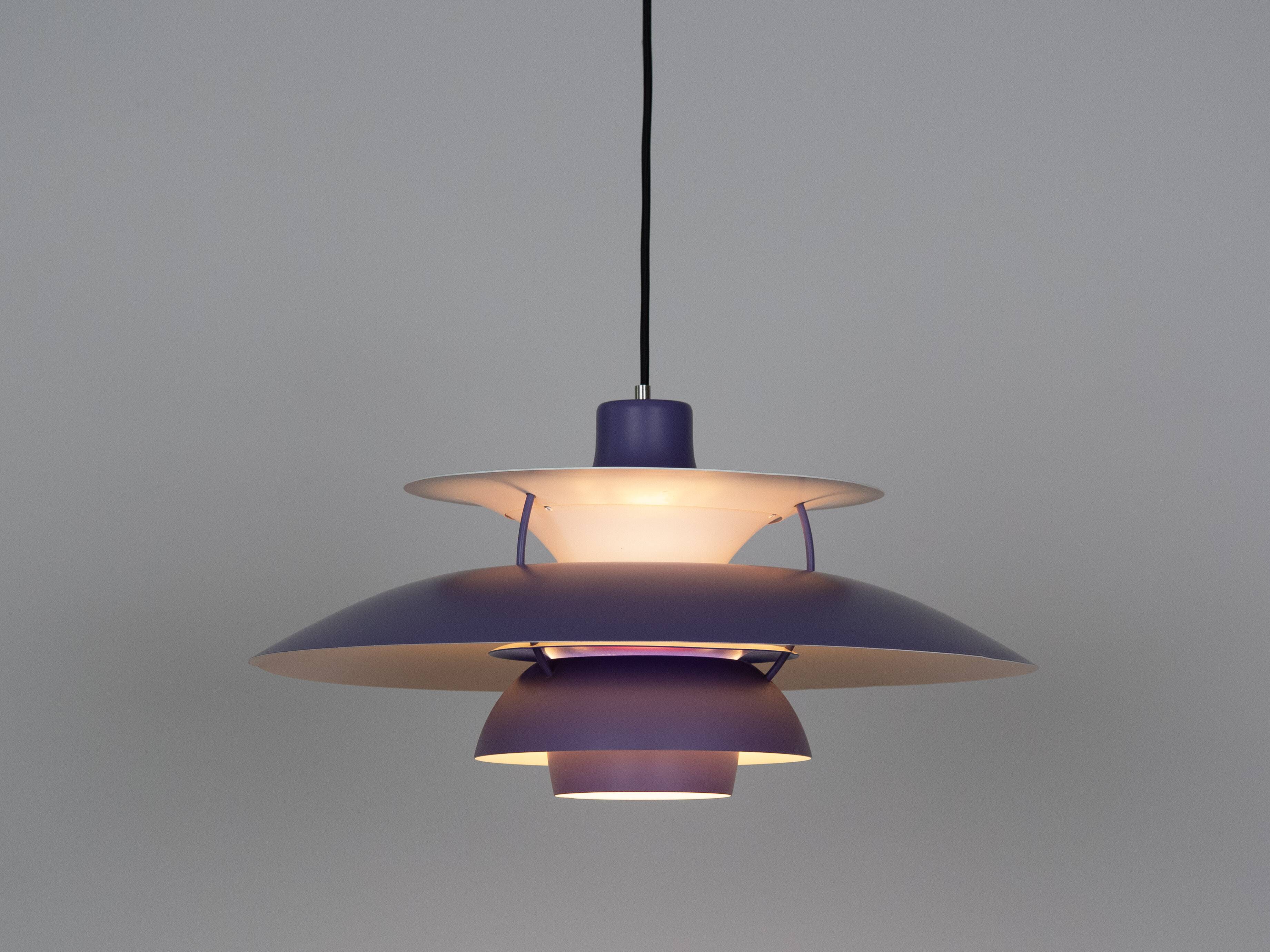 Suspension vintage danoise PH 5 par Poul Henningsen, Louis Poulsen, 1958