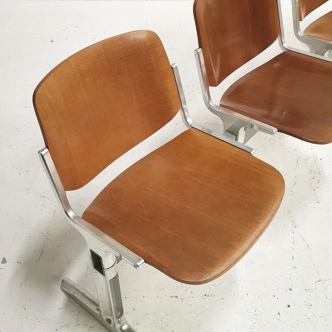 Bench 4 places, Giancarlo Piretti, Anonima Castelli, 1970