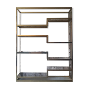 Vitrine 163cm bibliothèque régence