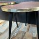 Duo of wooden and Formica coffee tables from the 60s and 70s
