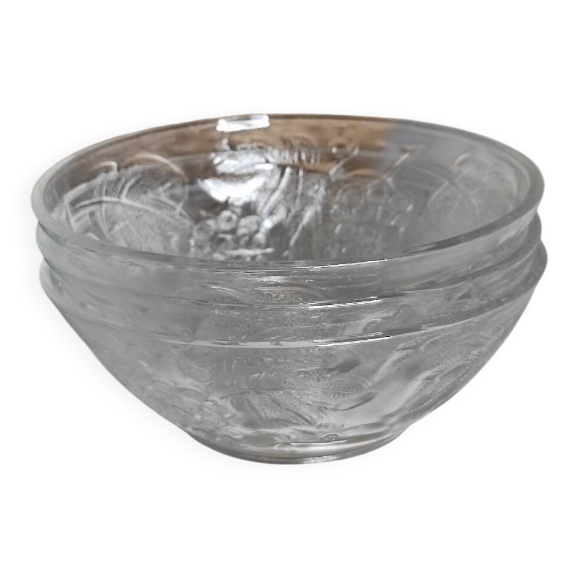 Antique glass bowls