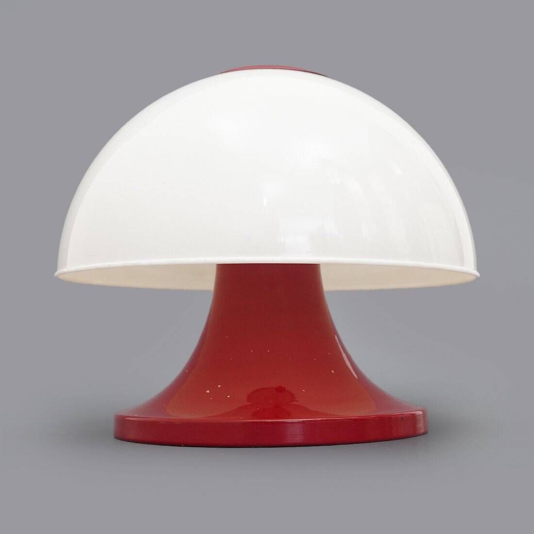 Red mushroom lamp, 1960s