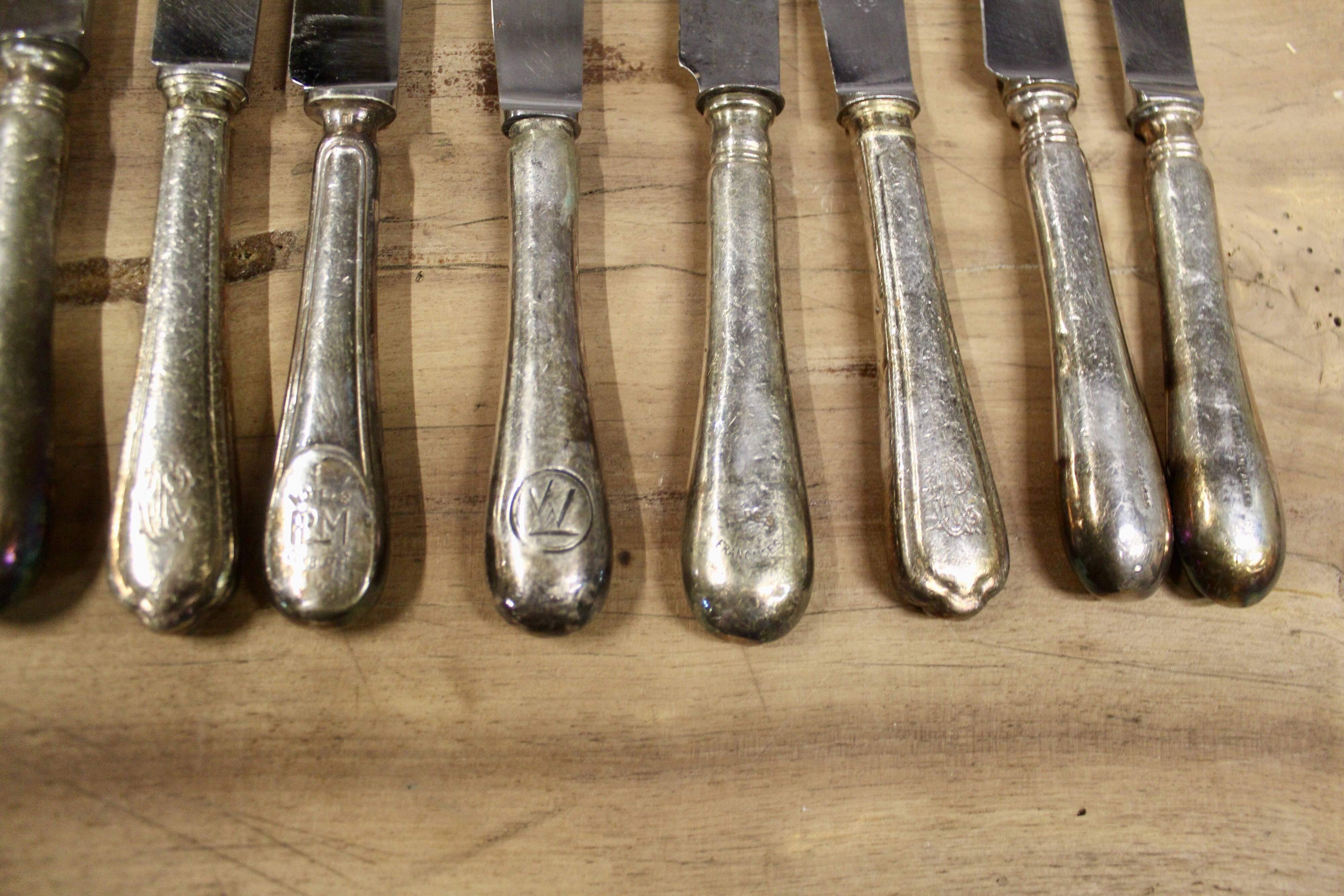 Set of 12 knives, Compagnie des Wagons-Lits Orient Express