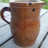 Handmade sandstone pitcher