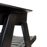 Chaise pliante slovène Rex Plywood pour Stol années 1950 en noir