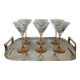 Verres cocktail martini Luminarc