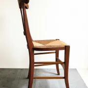 Chaise en merisier de style Directoire