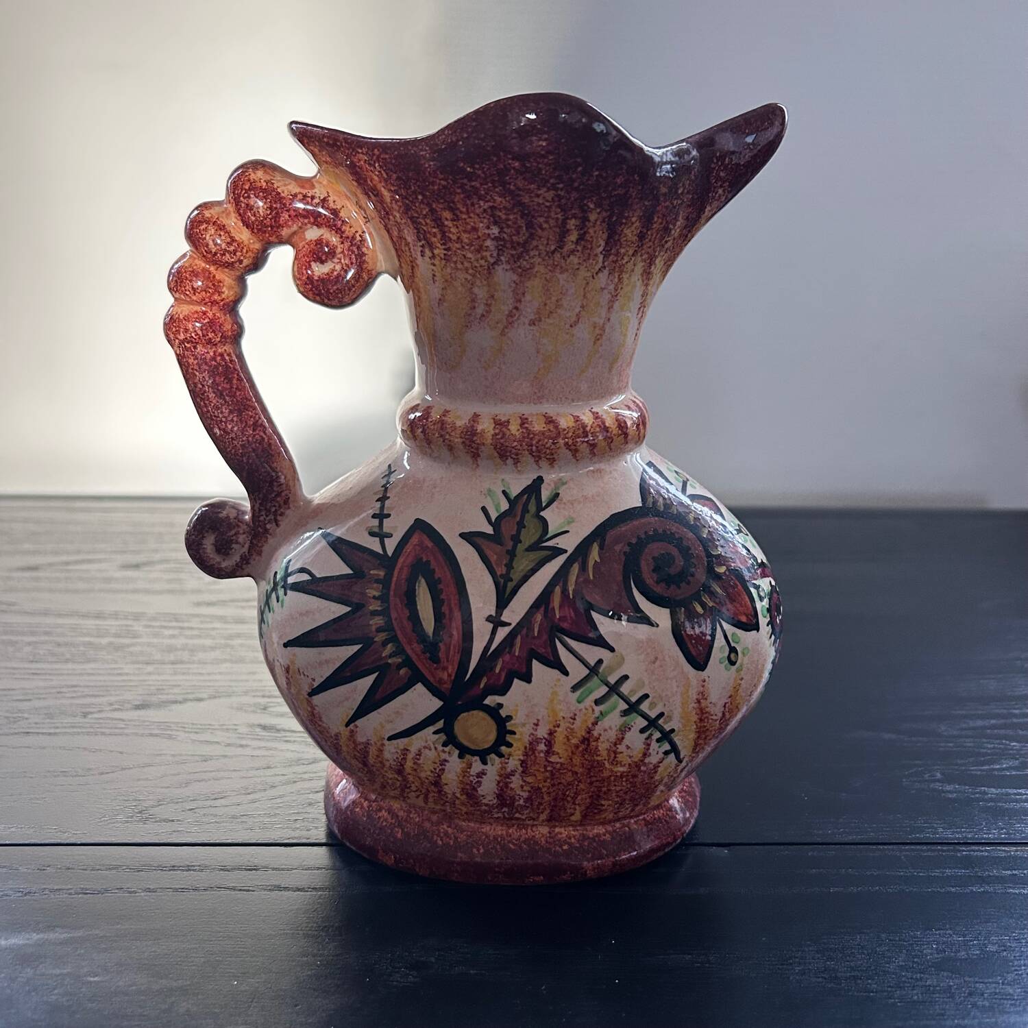 Pichet signé Fouillen Quimper