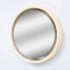 Space Ace Back Lid Round Mirror, 1970s, France
