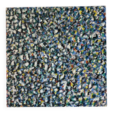 Multicolour abstract - "Sun Sun" signed 1989