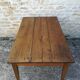 Oak farmhouse table two drawers