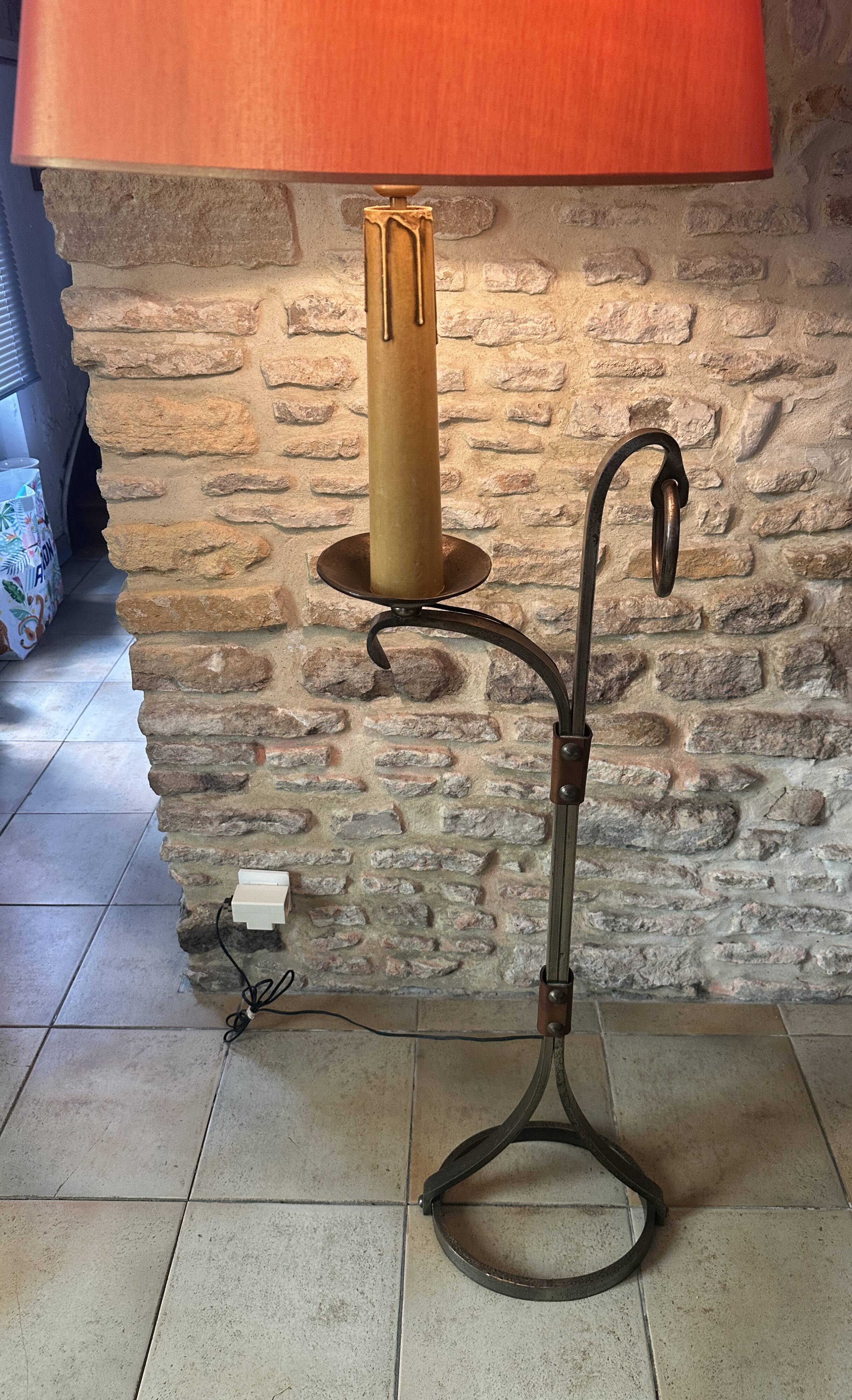 Jean pierre rickaert vintage floor lamp