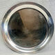 6 old silver-plated metal bread plates Valentini Spain