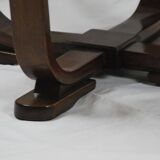 Chair & table low mid-century custom
