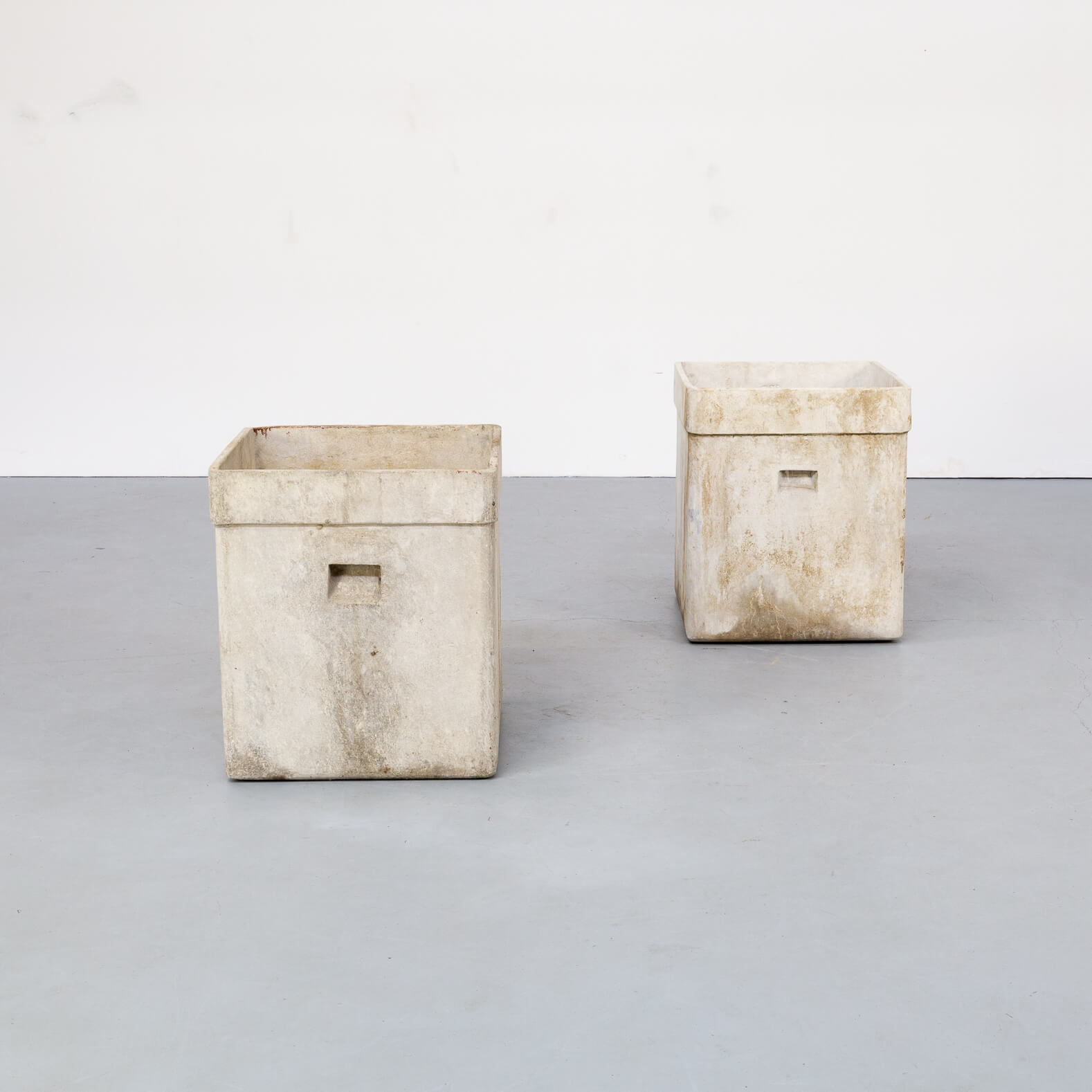 Pair of Eternit planters