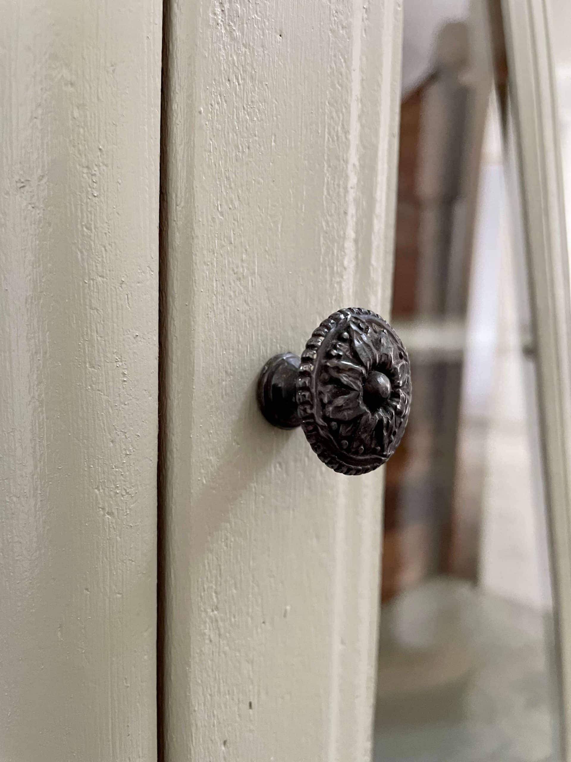 Renovated 1900 glass cabinet