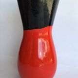 Graphic asymmetrical vintage vase
