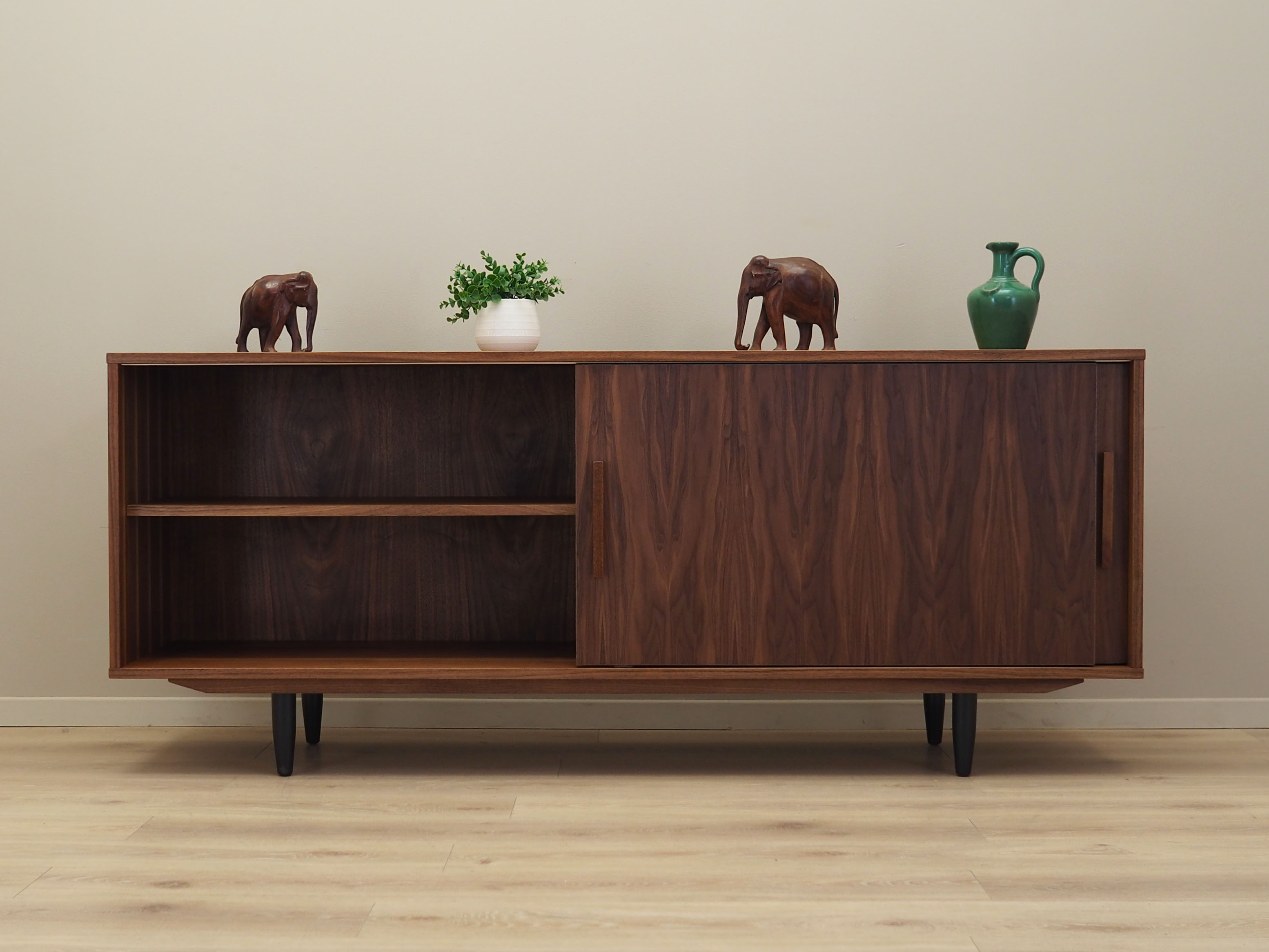 Walnut sideboard, Danish design, 1990s, production: Denmark