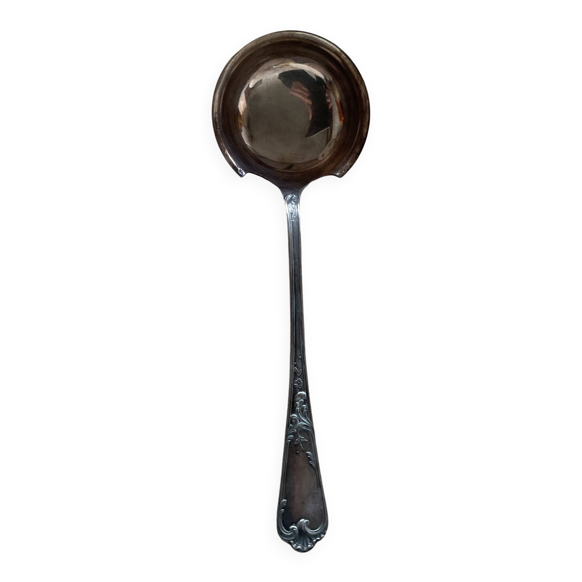 Louche à crème ERCUIS Métal argenté Model Rocaille