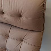 Genega Møbler leather armchair, Denmark, 1960s.