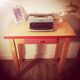 Table bois relookée