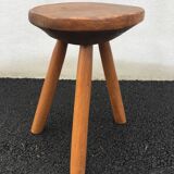 Brutalist tripod stool