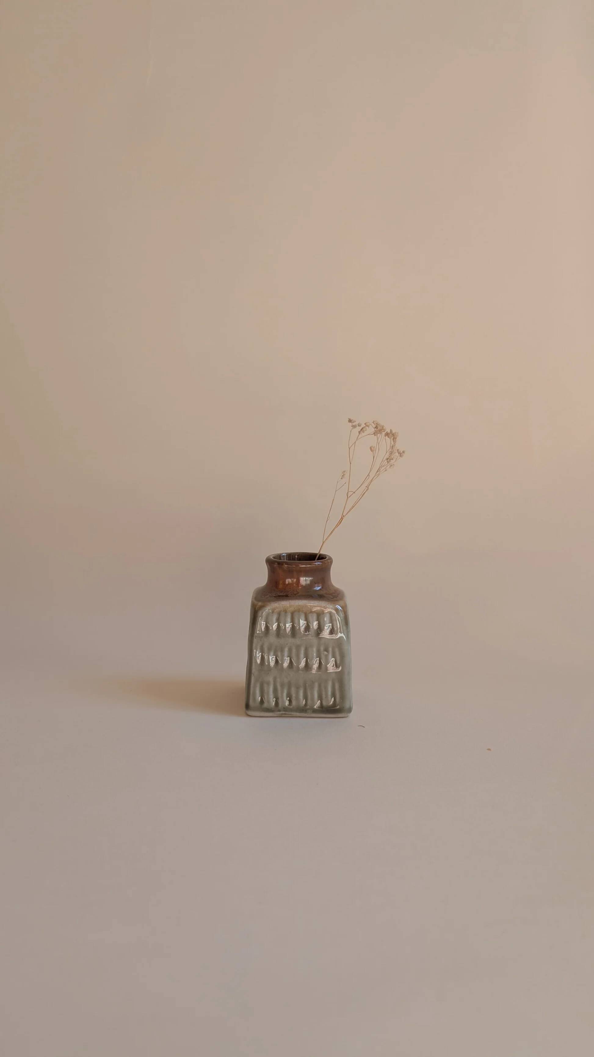 Small ceramic vase