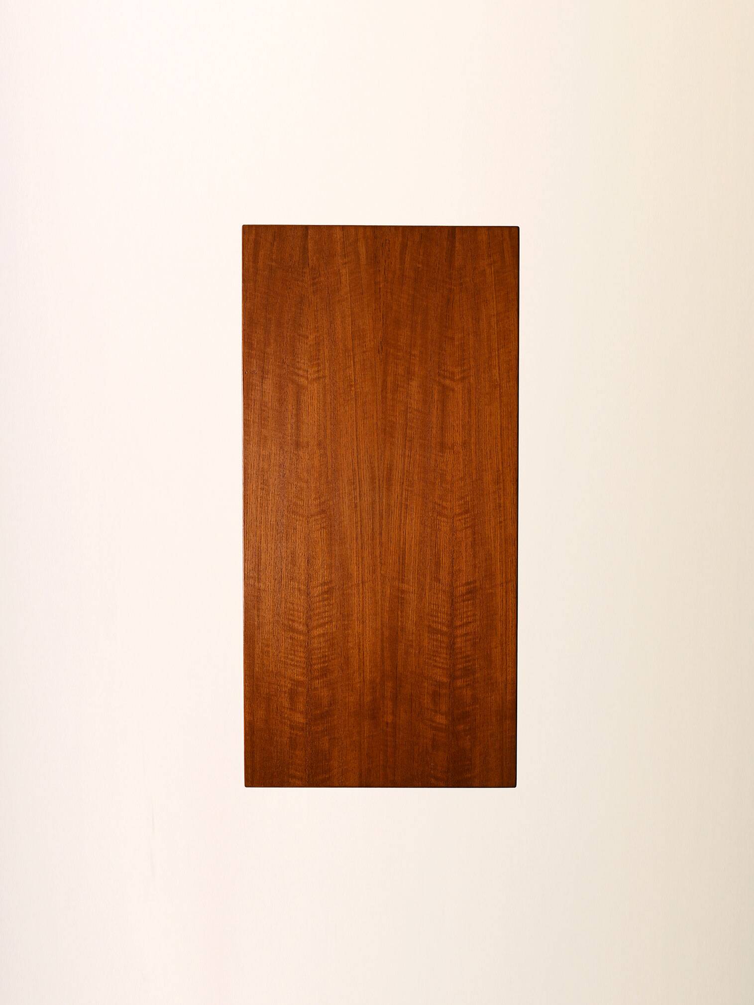 Vintage Scandinavian coffee table 1950s in beech and teak