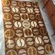 Large geometric rug from the 70s Scandinavian Space Age